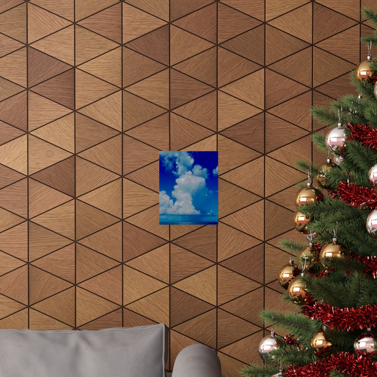 Poster Golygfeydd Cwmwl Esthetig