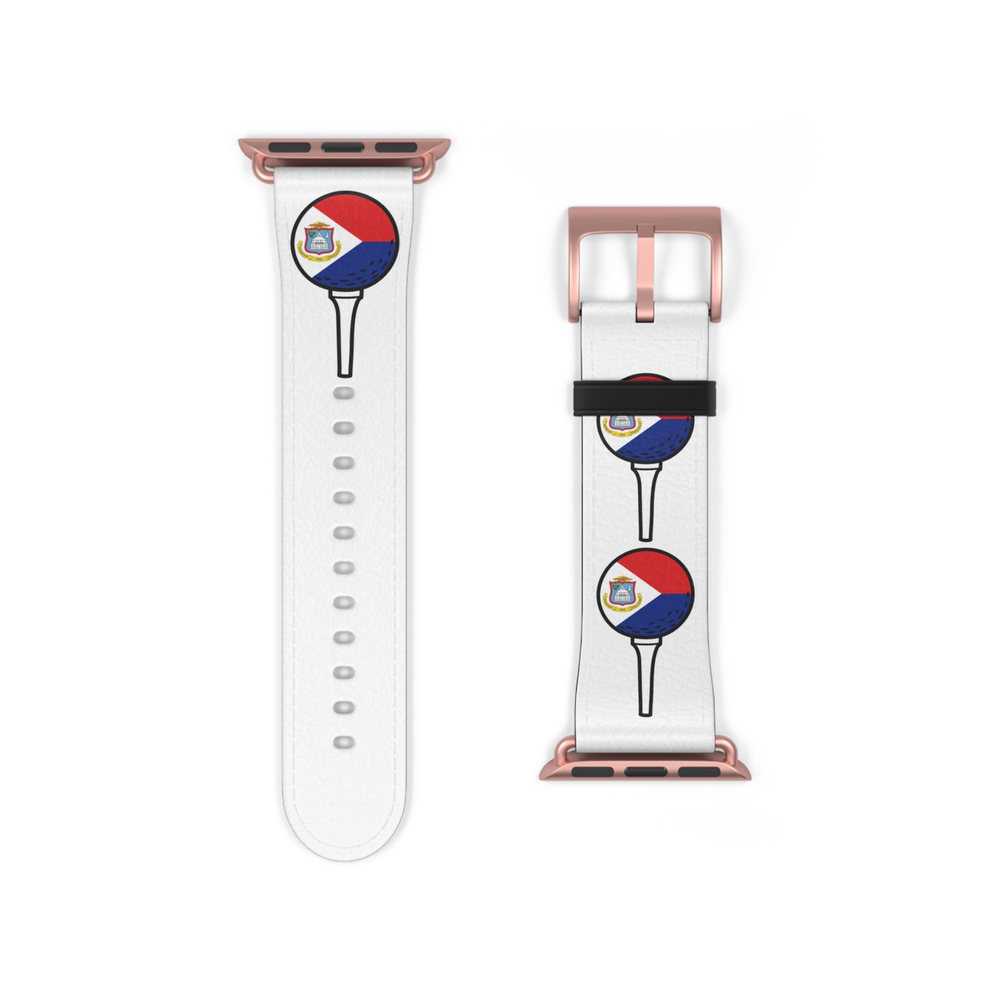 Sint Maarten Flag Apple Watch Band