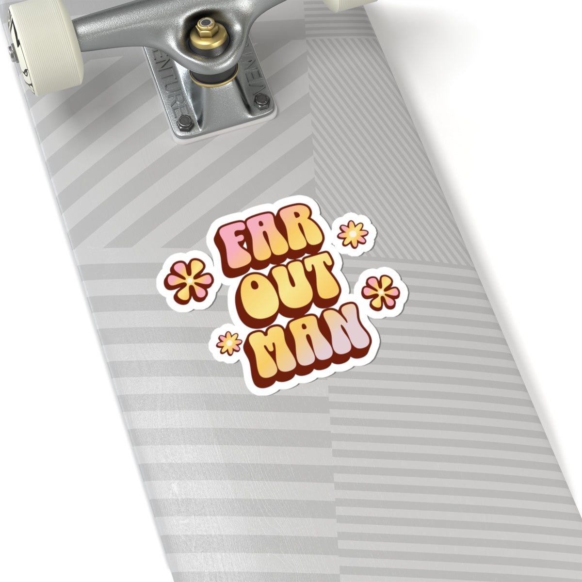 Funky Flower Power Sticker