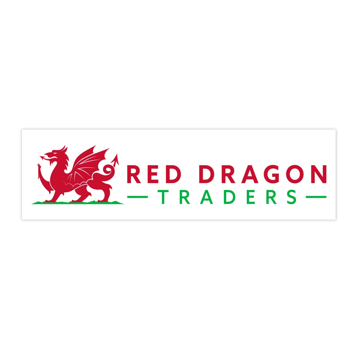 Red Dragon Traders Bumper Sticker