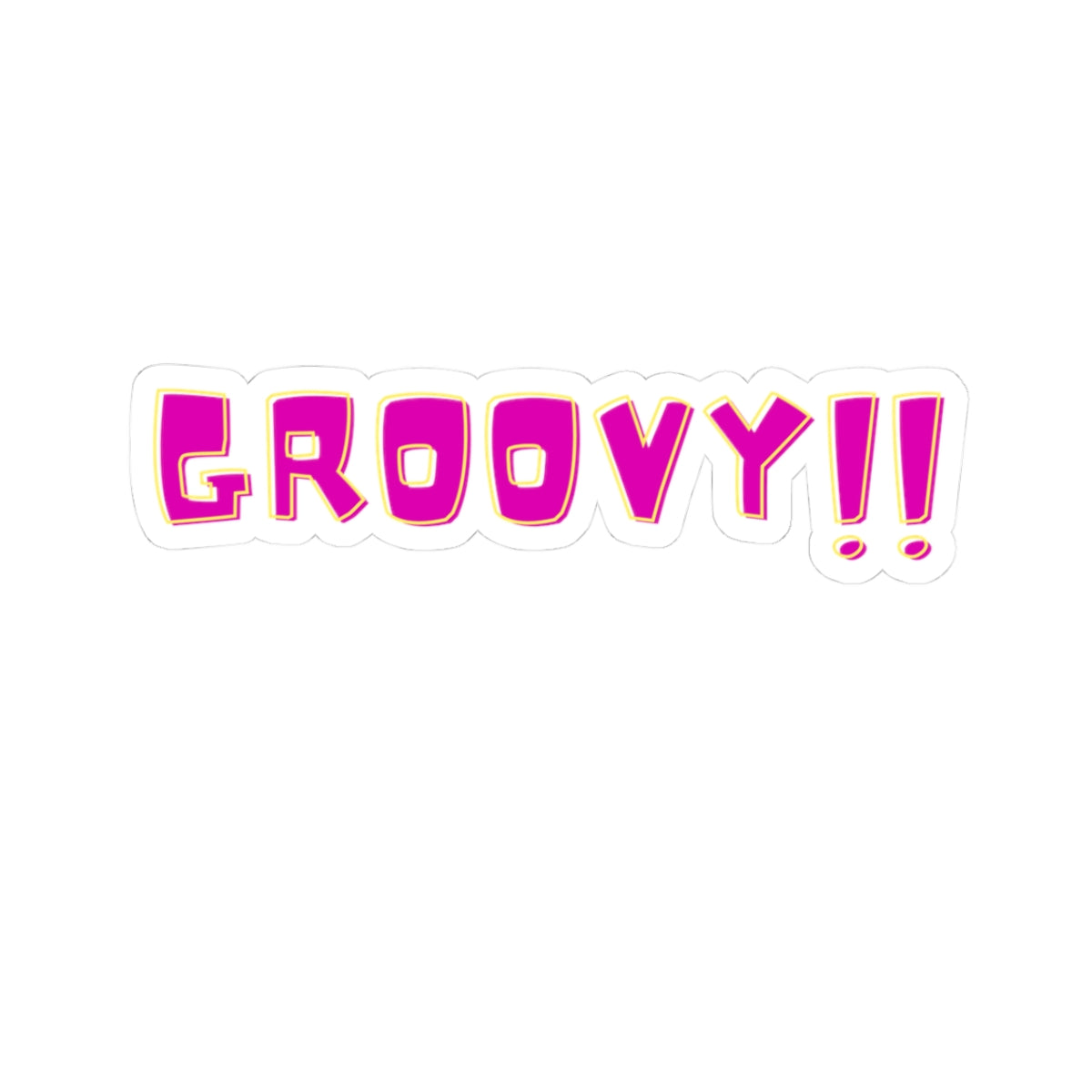 'Groovy' Sticker
