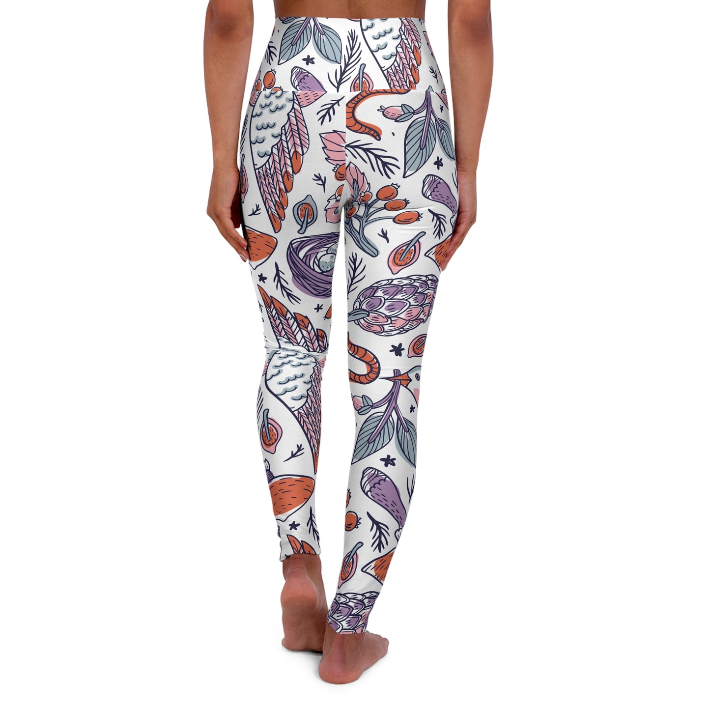 High Waisted Printed Leggings