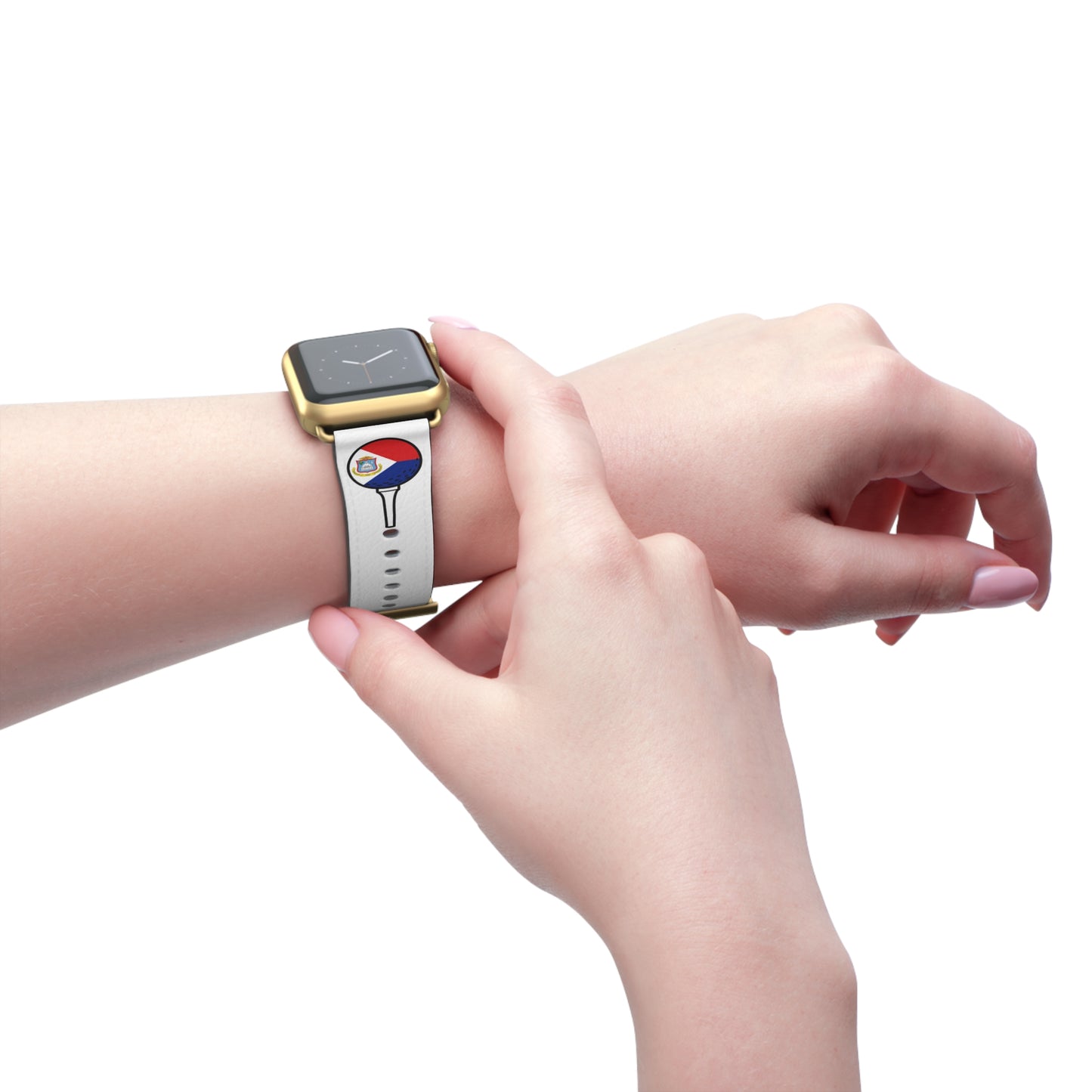 Sint Maarten Flag Apple Watch Band