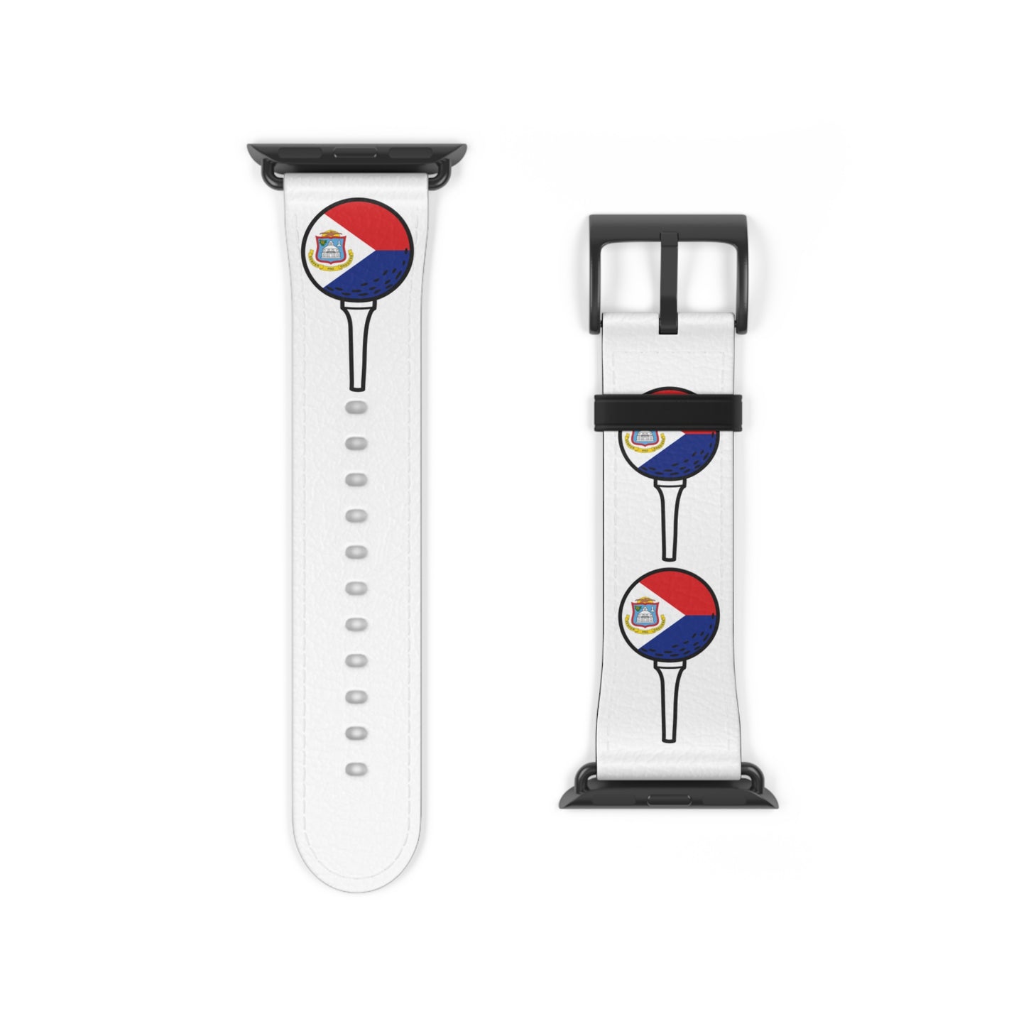 Sint Maarten Flag Apple Watch Band