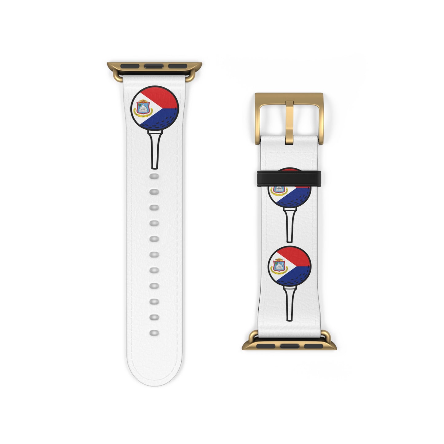 Sint Maarten Flag Apple Watch Band