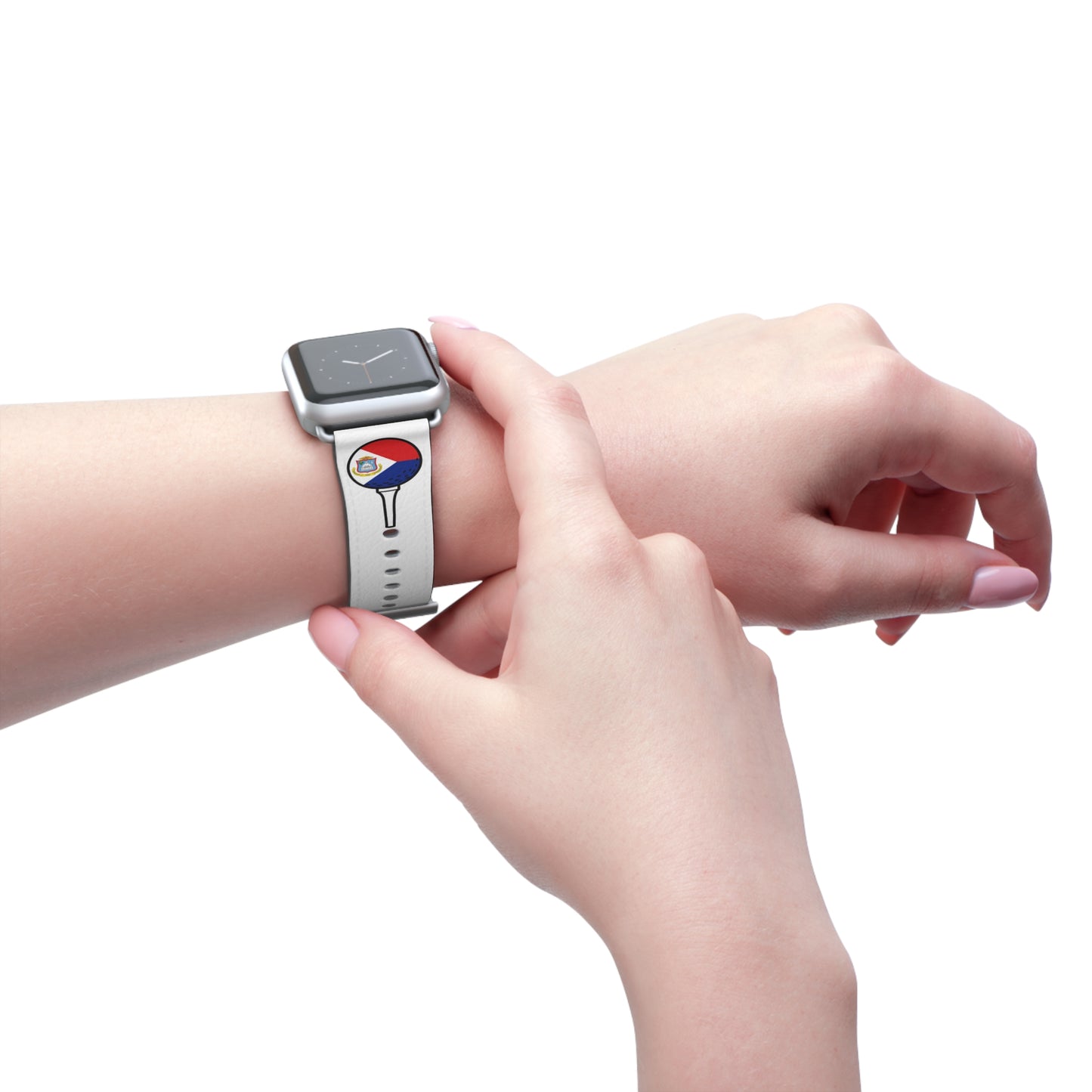 Sint Maarten Flag Apple Watch Band