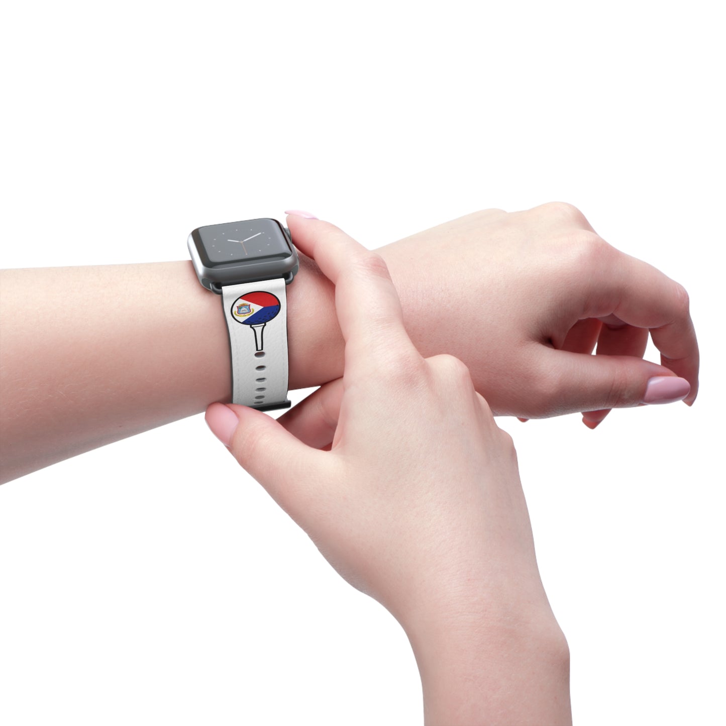 Sint Maarten Flag Apple Watch Band
