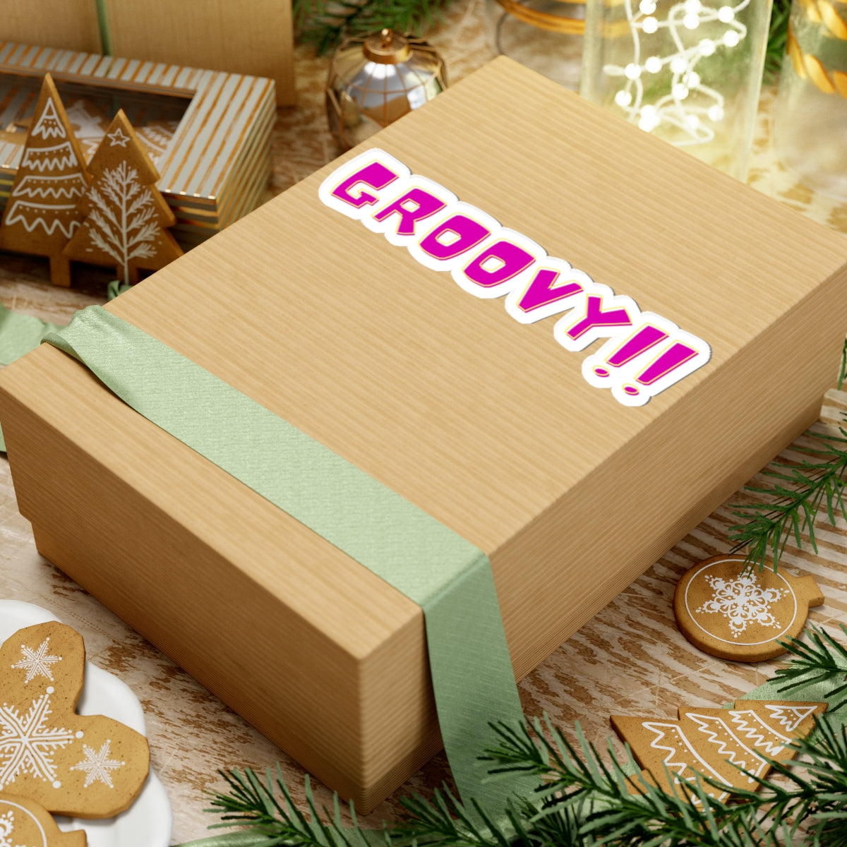 'Groovy' Sticker
