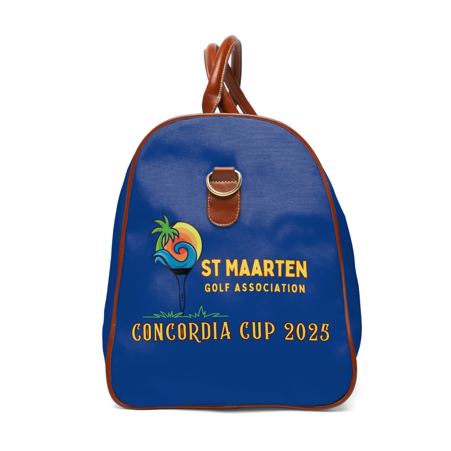 Waterproof Travel Bag for Adventurers, Vacationers, Gym Lovers, St. Maarten Golf Association, Weekend Getaways, Durable Luggage