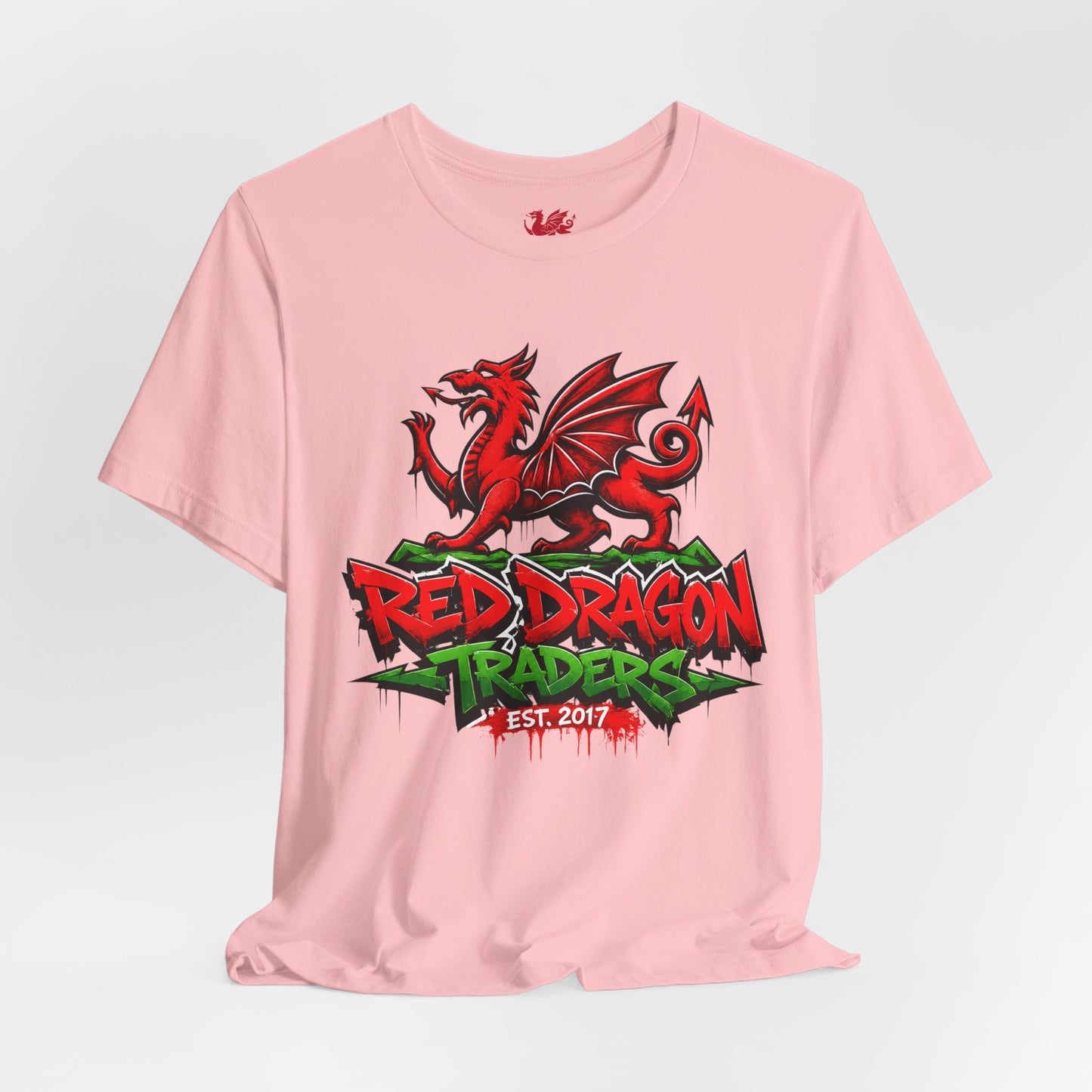 Red Dragon Traders Graphic Tee — Bold Welsh Dragon Streetwear Tee