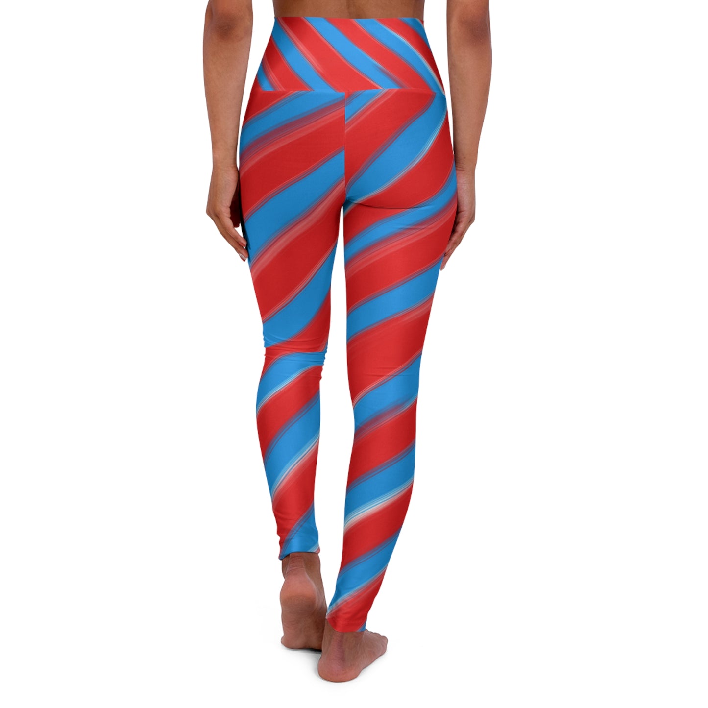 Striped High Waisted Leggings