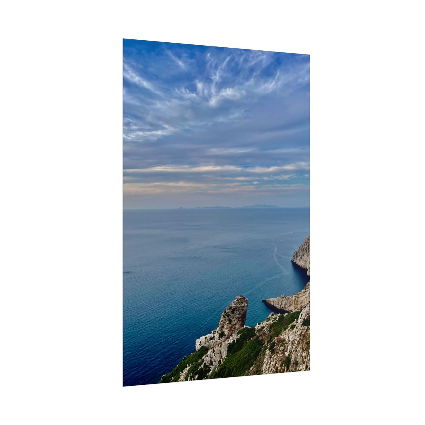 Serene Coastal Landscape Poster