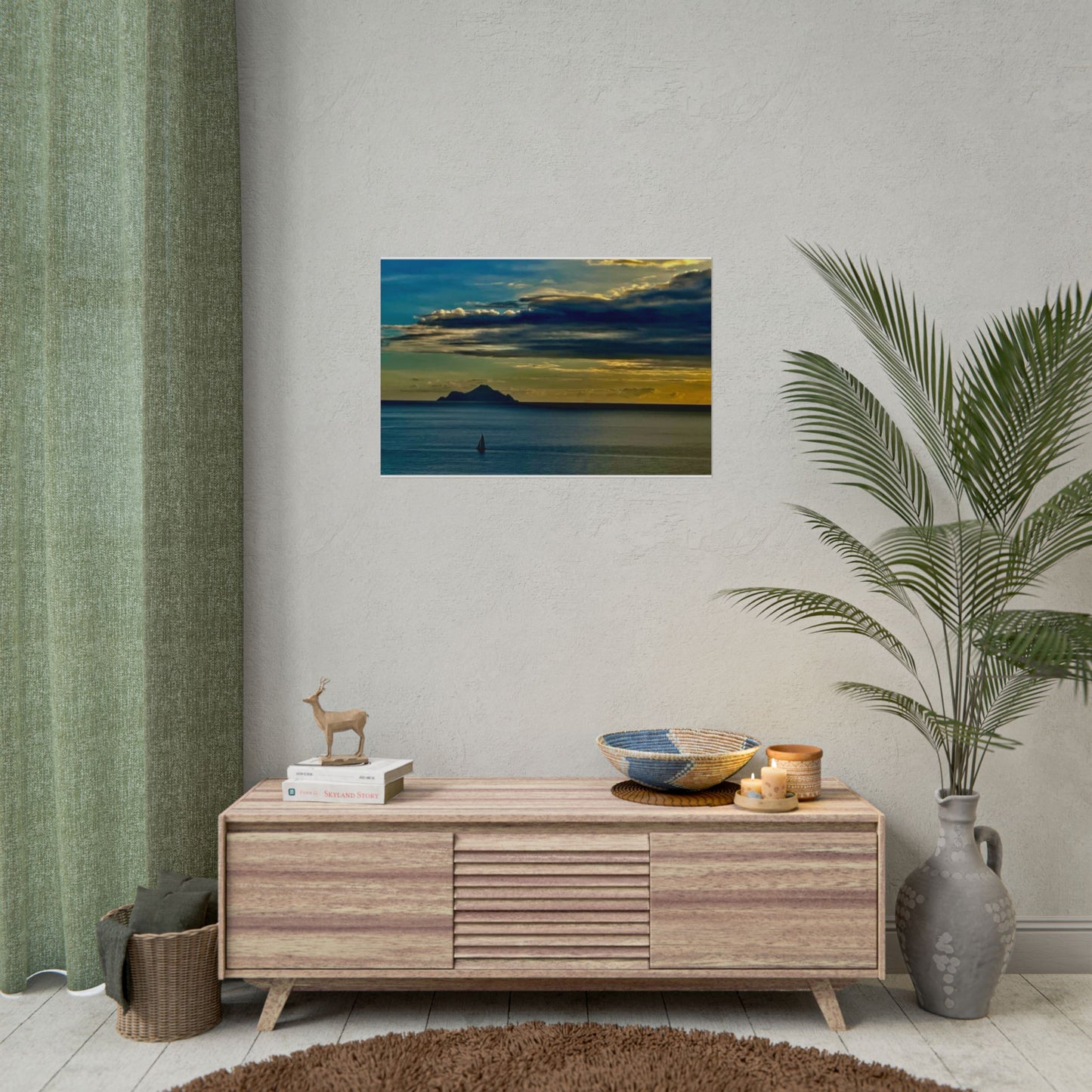 Serene Sunset Poster