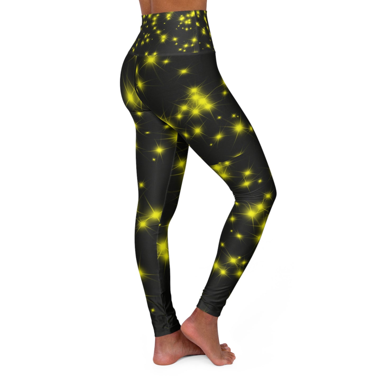Glow in the Dark High Waisted Yoga Leggings
