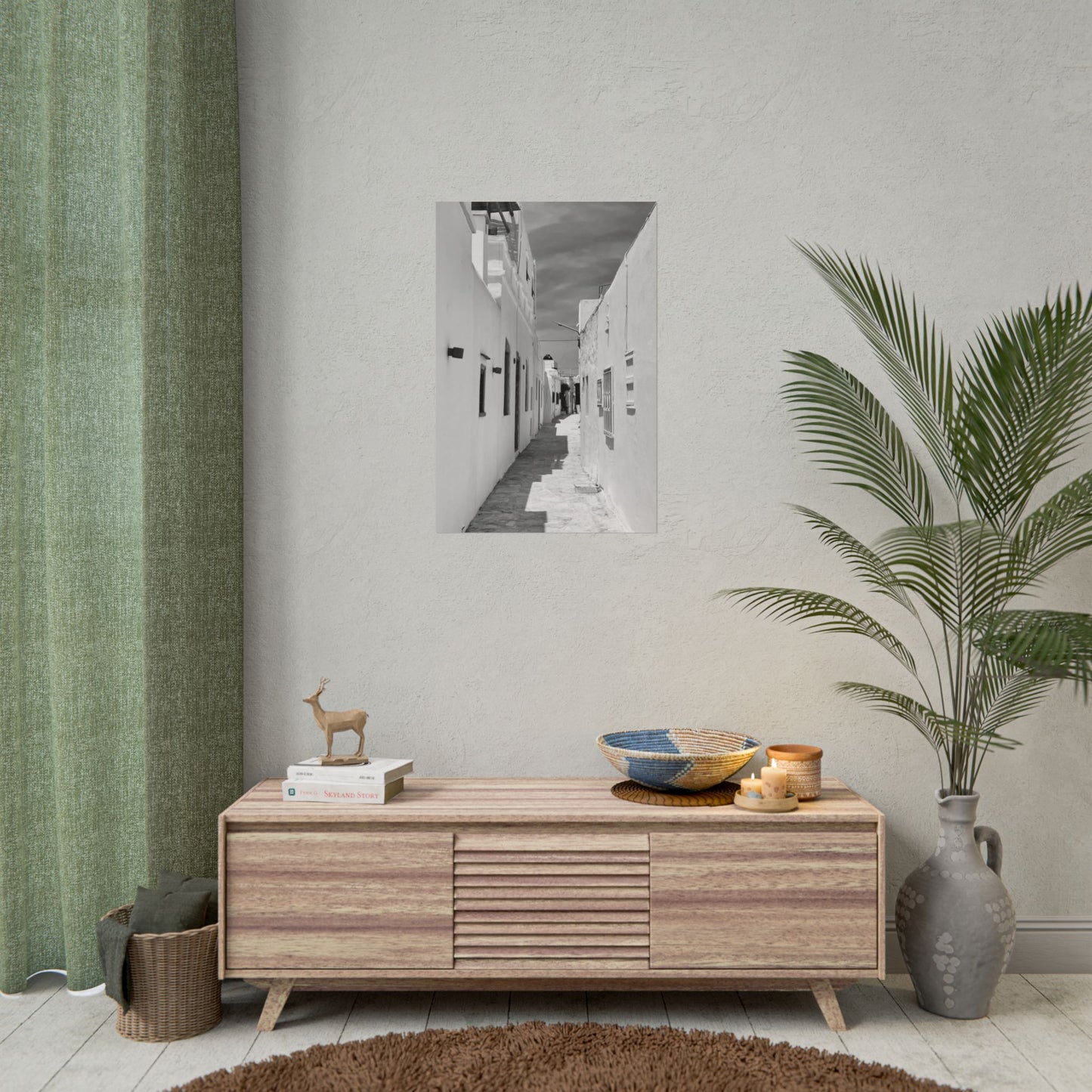 Monochrome Rolled Poster