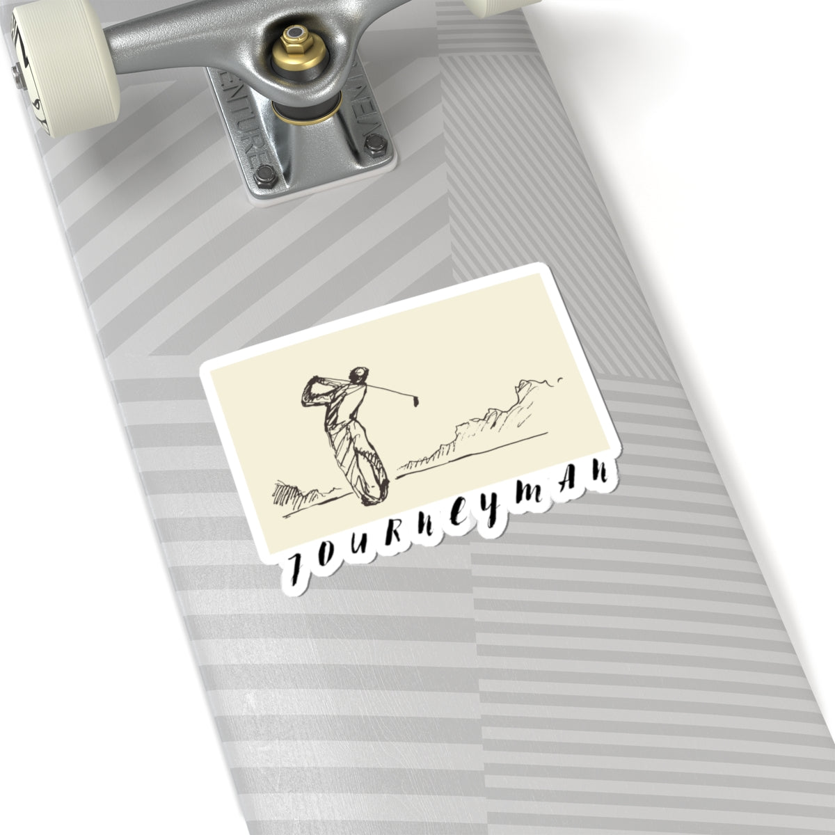'Journeyman' Sticker