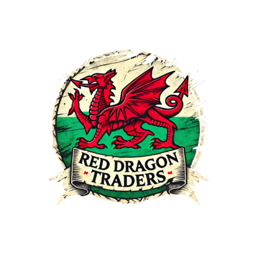 Cerdyn Rhodd Masnachwyr y Ddraig Goch