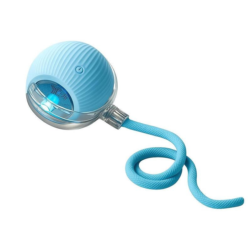 【Halloween Limited】 Mizusu Interactive Cat & Dog Teaser Toy with Two Additional Tails, Kitten Rolling Ball Toy, Pet Supplies, Dog & Cat Accessories Cute Dog Toys