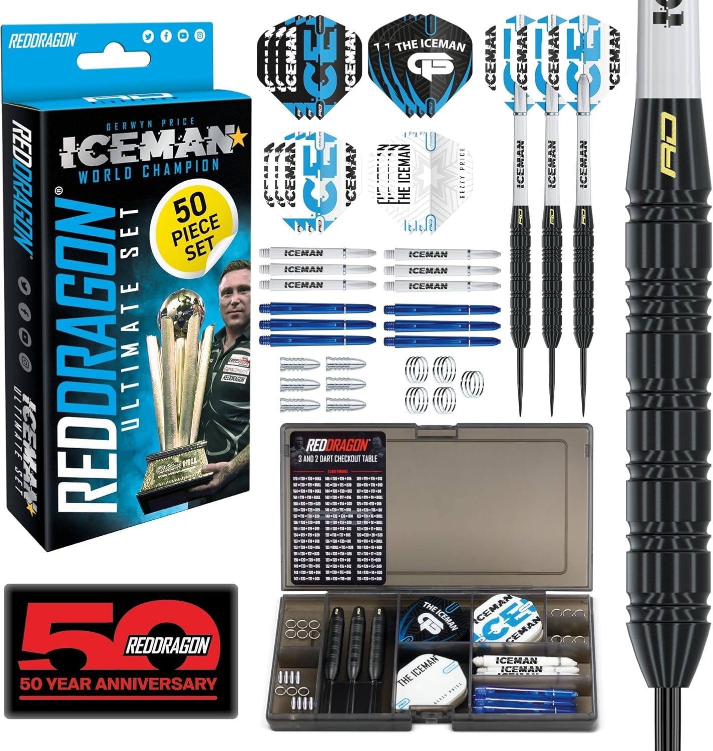 Darts - The Ultimate Dart-astic Accessory Collection: Pick Your Poison - Iceman, Snakebite, or the 200-Piece Party Pack of Pointy Fun!