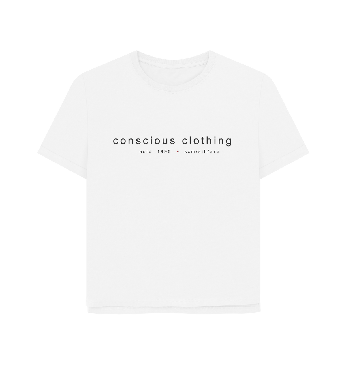 White Printed T-shirt Front