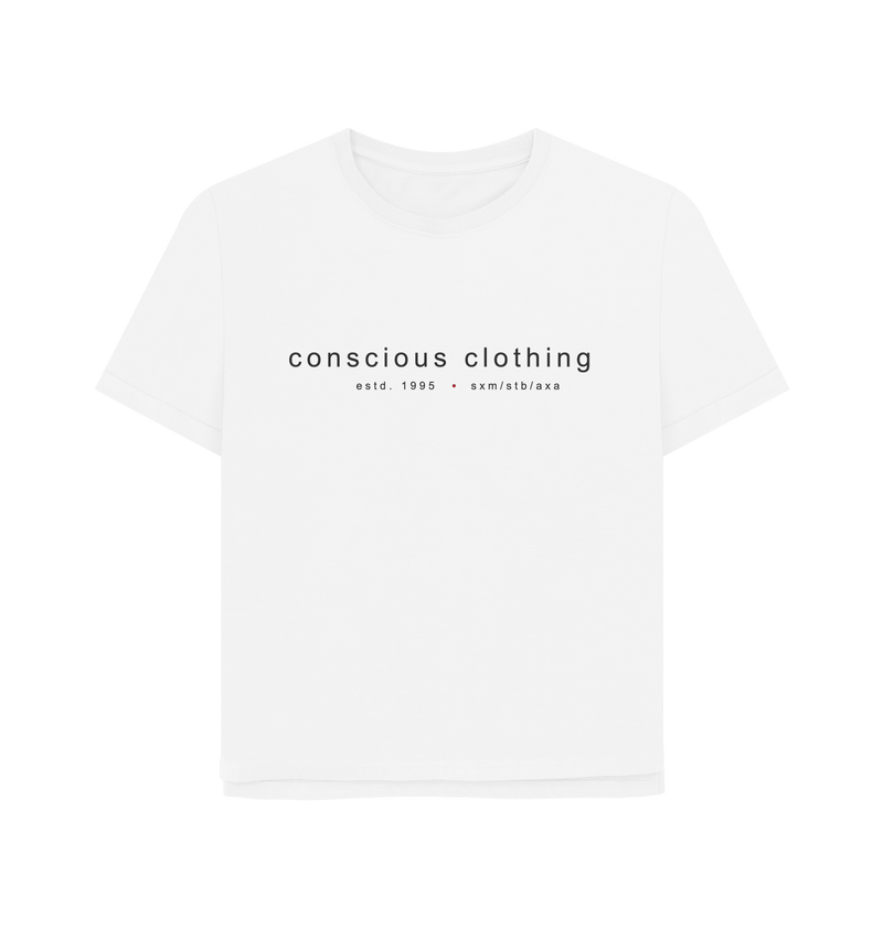 White Printed T-shirt Front