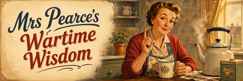 Mrs Pearce’s Wartime Wisdom