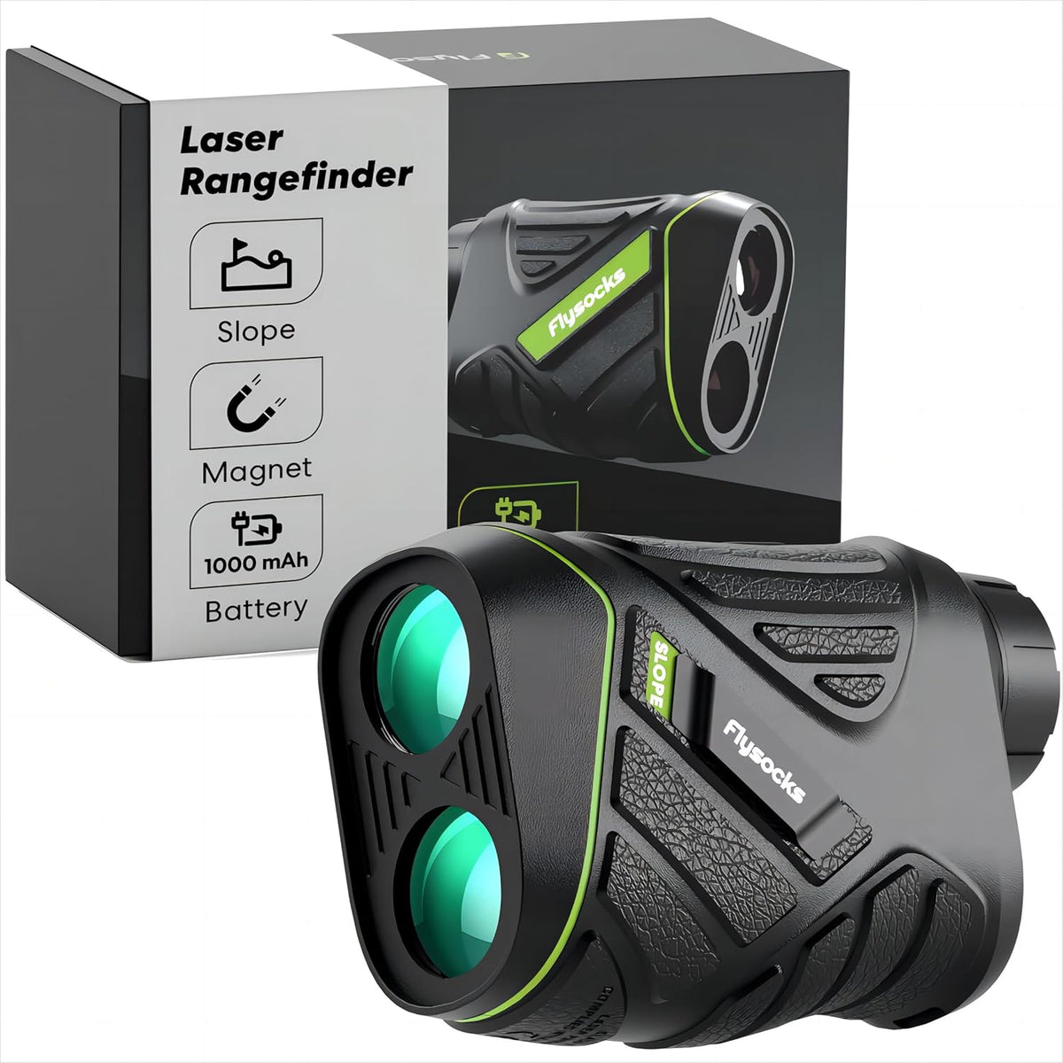 Golf Wizard: The 1200-Yard Magic Eye with Vibration and a Magnetic Personality for Finding Flags and Avoiding Trees!