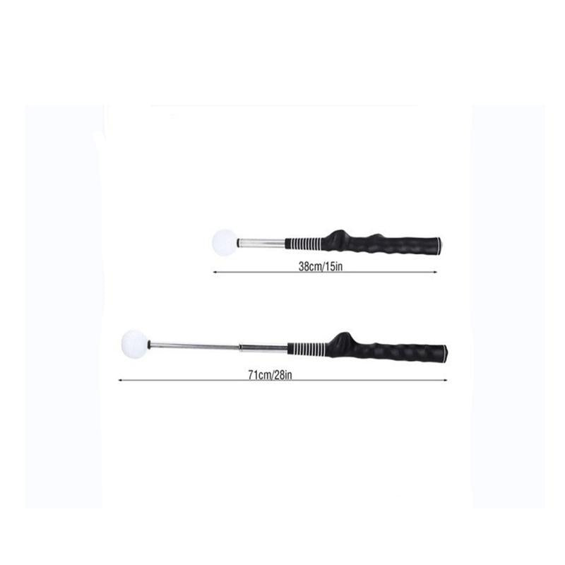 Golf Swing Practice Stick Adjustable Golf Indoor Swing Trainer Left Handed Right Handed Grip Golf Action Practice Tool