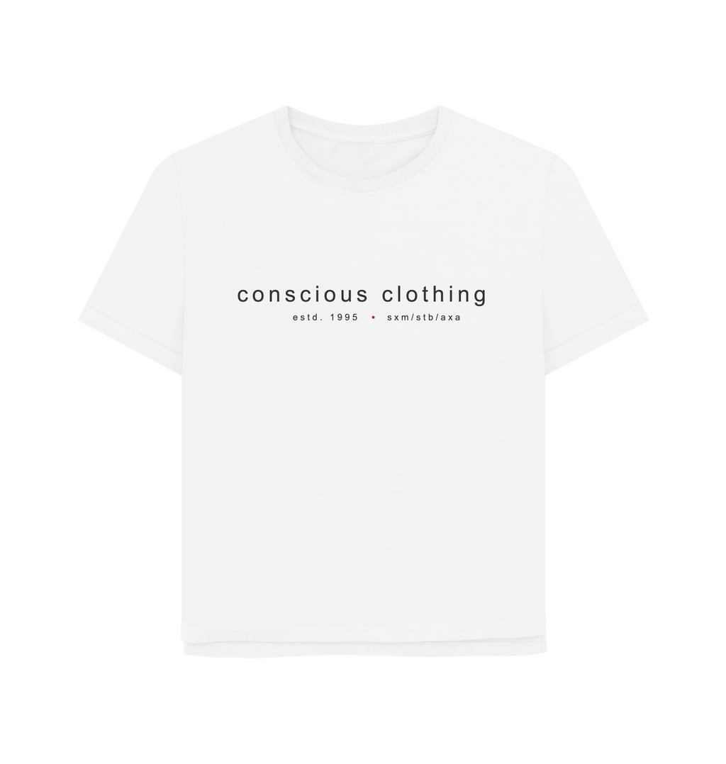 White Printed T-shirt Front