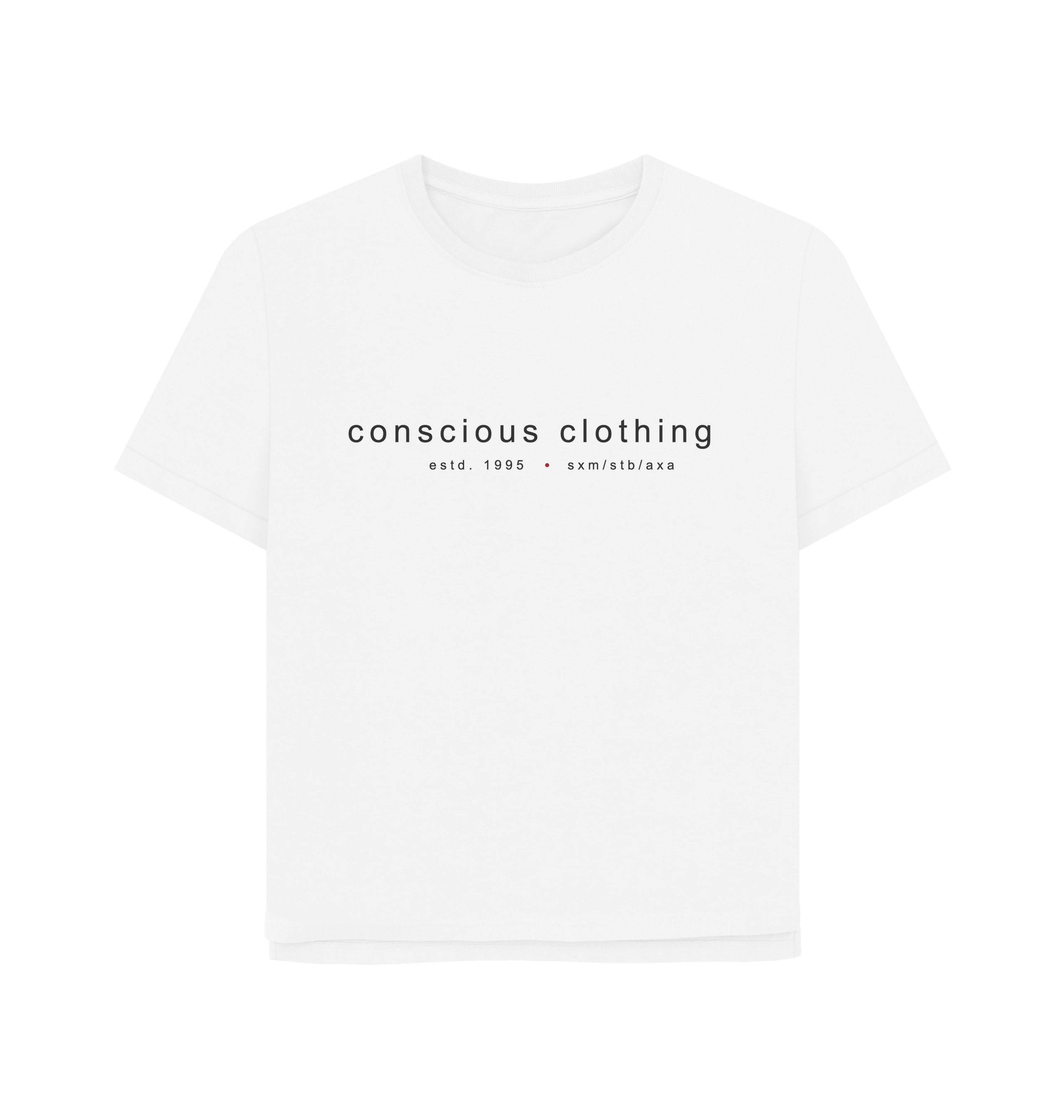 White Printed T-shirt Front