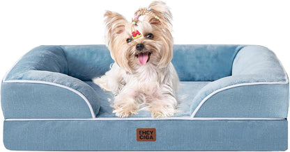 The Pooch Palace: Where Your Medium-Sized Furball Can Snooze Like Royalty on a Waterproof Cloud with a Side of Non-Slip Shenanigans!