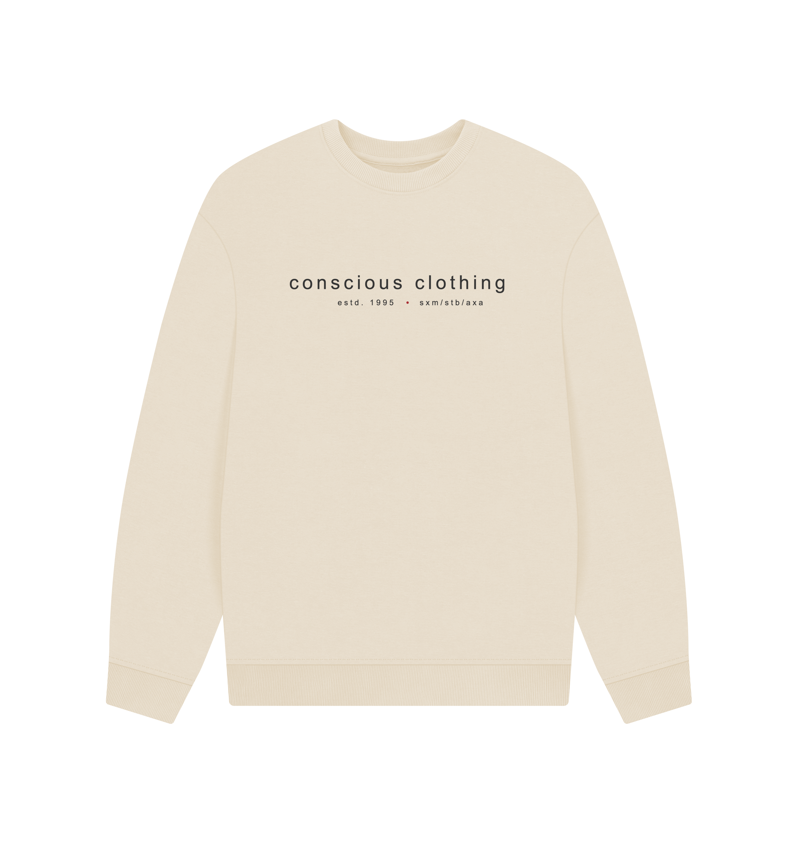 Oat Printed Sweater Front