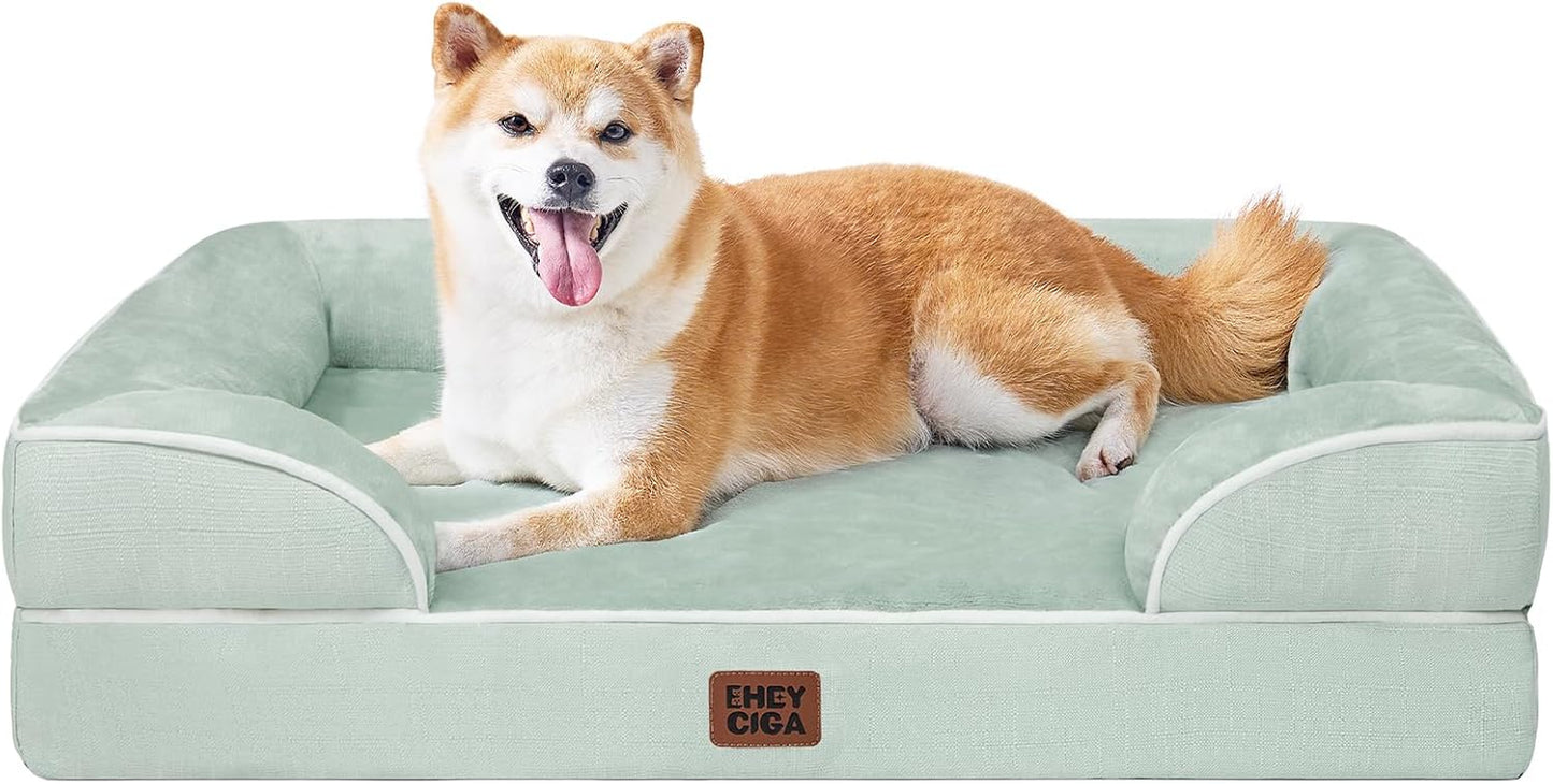 The Pooch Palace: Where Your Medium-Sized Furball Can Snooze Like Royalty on a Waterproof Cloud with a Side of Non-Slip Shenanigans!