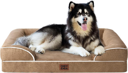 The Pooch Palace: Where Your Medium-Sized Furball Can Snooze Like Royalty on a Waterproof Cloud with a Side of Non-Slip Shenanigans!