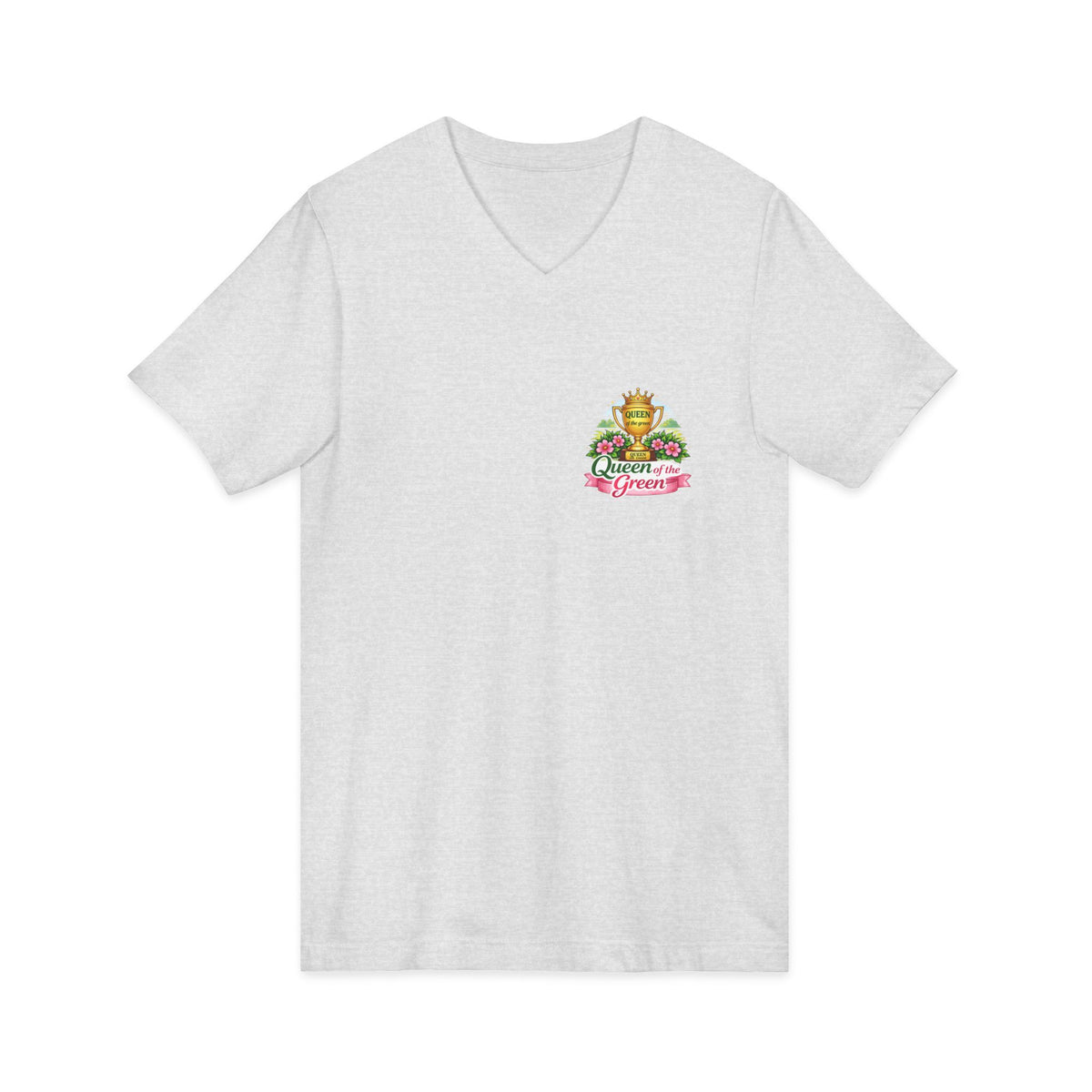 Queen of the Green V-Neck Tee