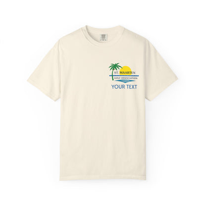 St. Maarten Golf Association T-Shirt — Personalized Resort Golf Tee