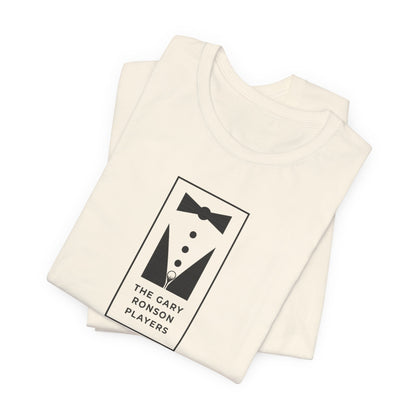 Tuxedo Logo Tee — "The Gary Ronson Players" Vintage Band T‑Shirt