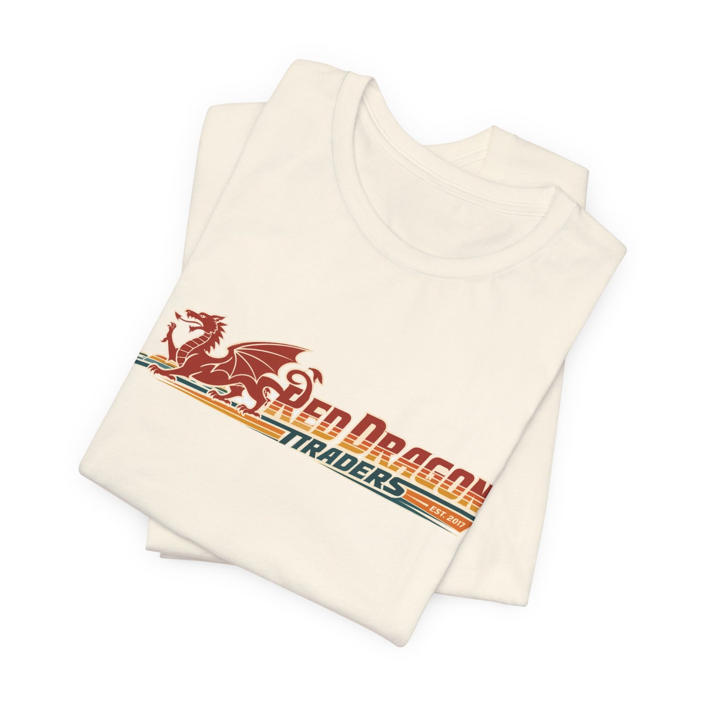 Red Dragon Traders Logo Tee — Vintage Dragon Graphic T-Shirt