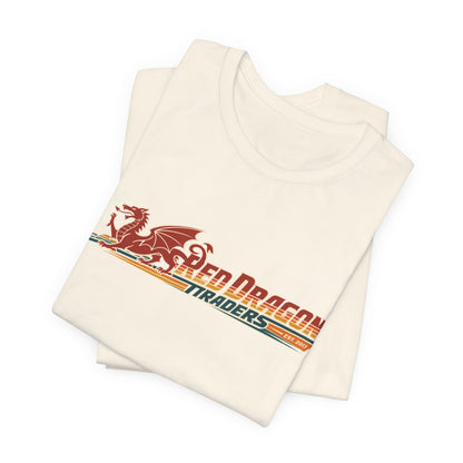 Red Dragon Traders Logo Tee — Vintage Dragon Graphic T-Shirt