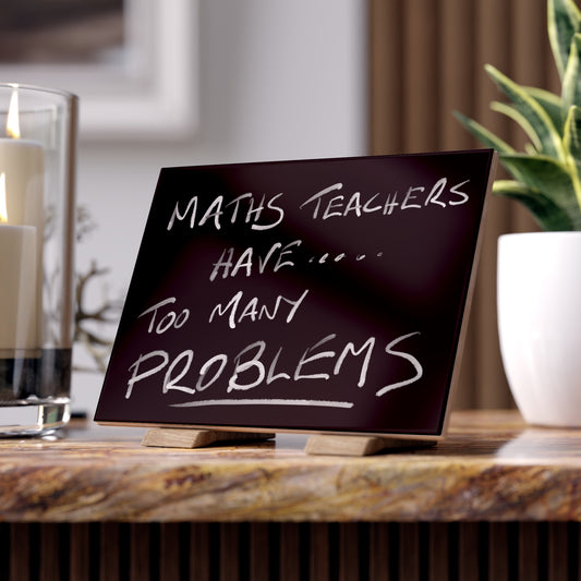 Ceramic Tile - Maths Teachers Have Too Many Problems Design