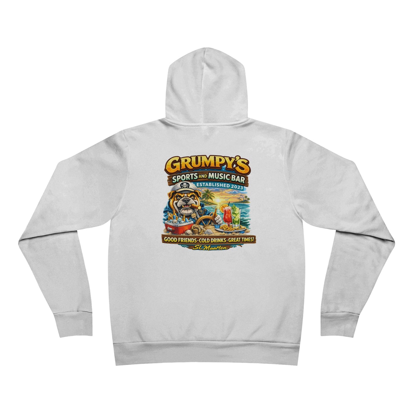 Grumpy's Sports & Music Bar Pullover Hoodie