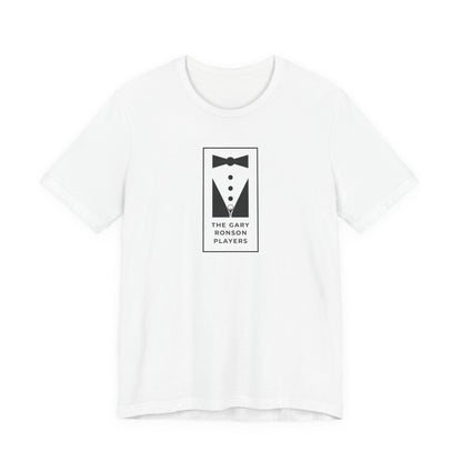 Tuxedo Logo Tee — "The Gary Ronson Players" Vintage Band T‑Shirt