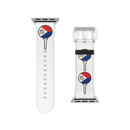Sint Maarten Flag Apple Watch Band