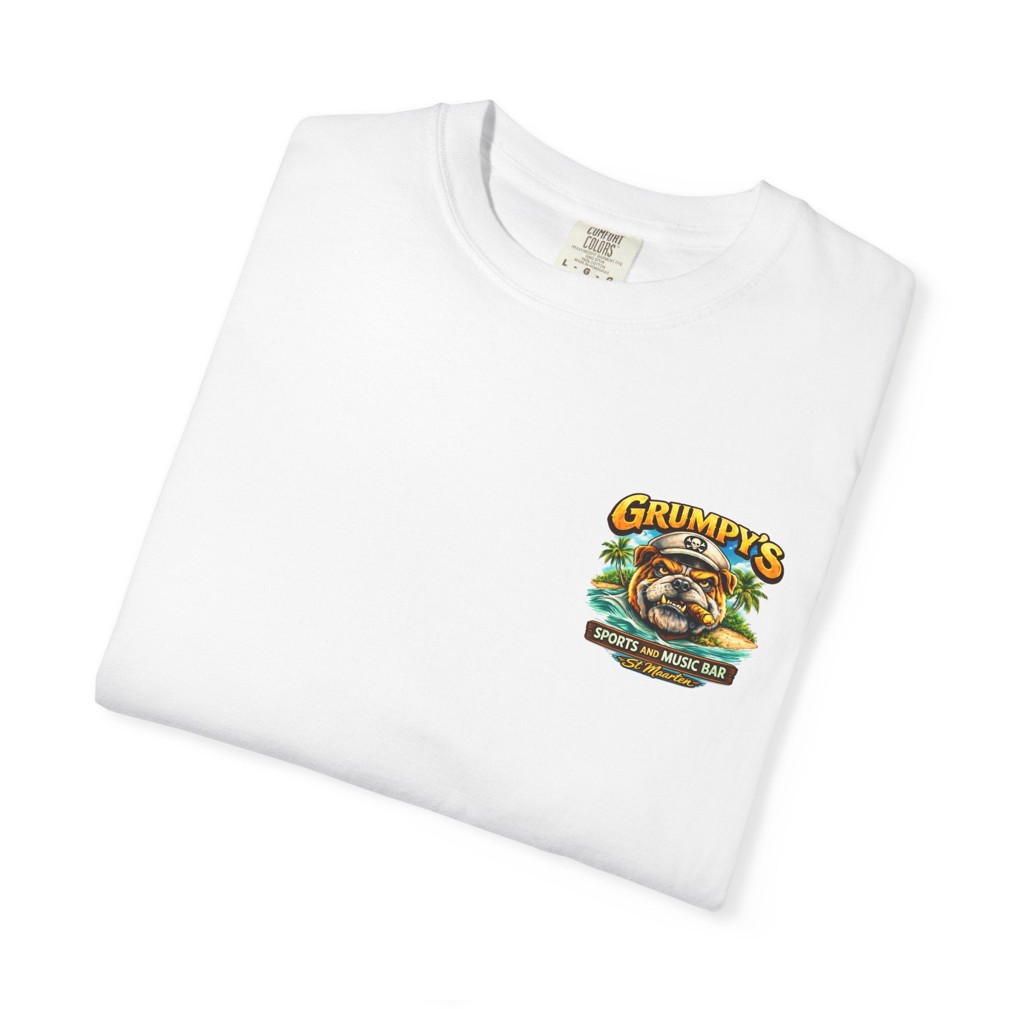 Grumpy's St. Maarten T-Shirt – Sports Bar Logo Tee