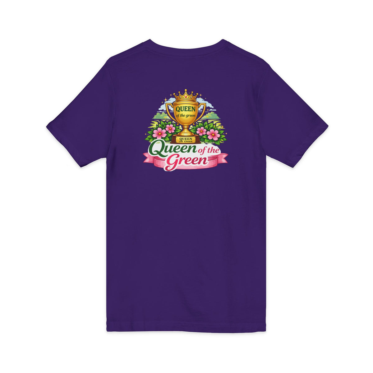 Queen of the Green V-Neck Tee