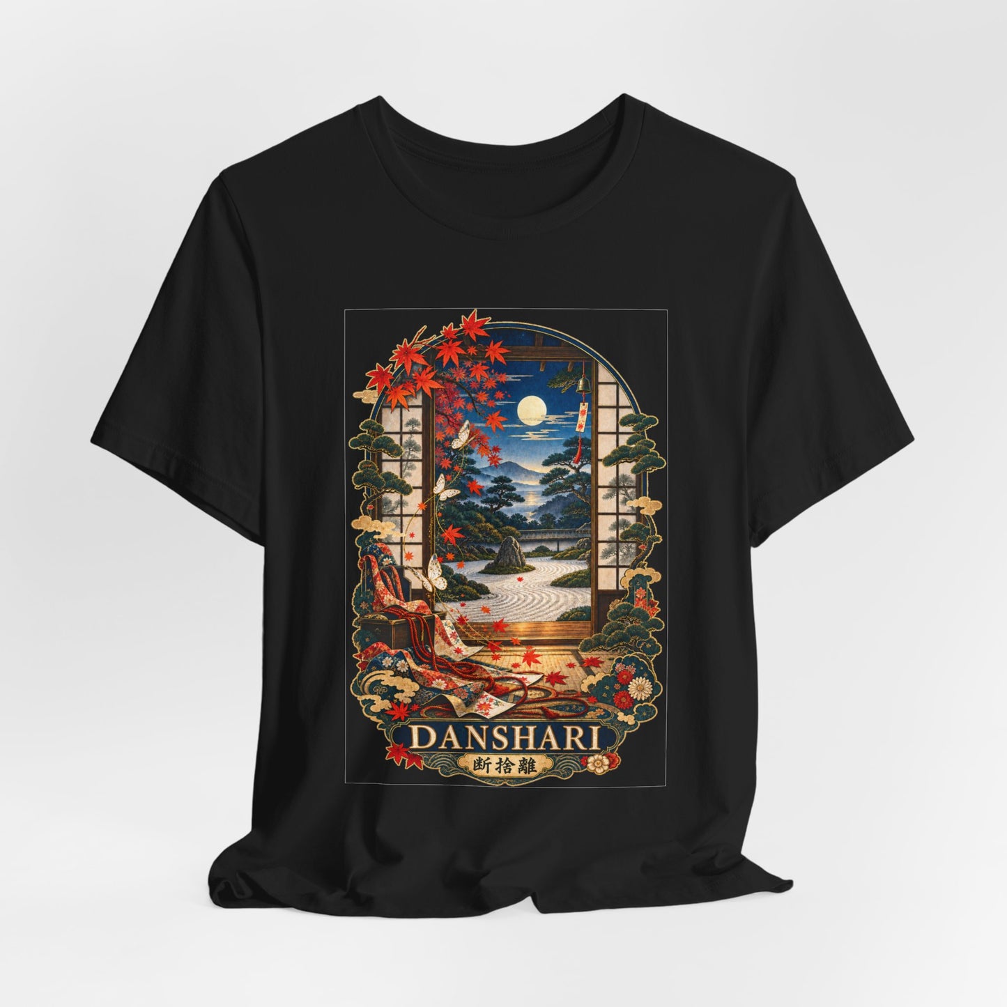 DANSHARI – Let Go and Live Freely | Premium Japanese T-Shirt