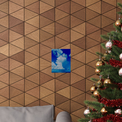 Poster Golygfeydd Cwmwl Esthetig