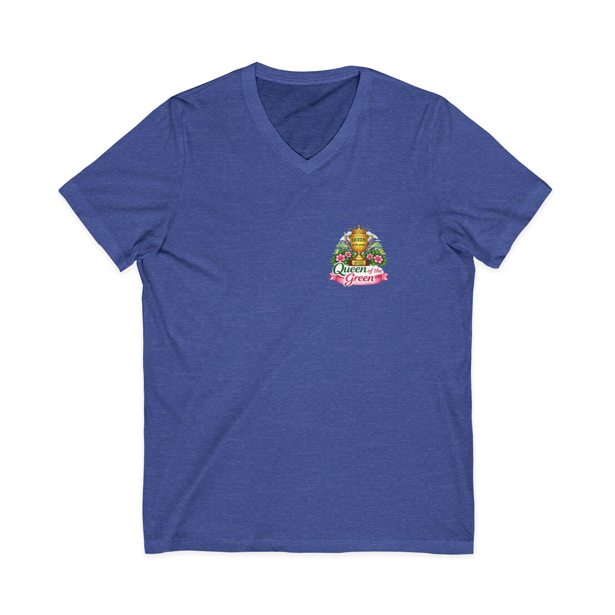 Queen of the Green V-Neck Tee