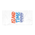 Island Time St. Maarten Premium Beach Towel