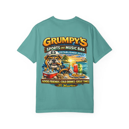 Grumpy's St. Maarten T-Shirt – Sports Bar Logo Tee